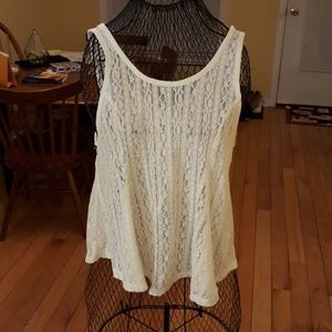 Candie's Women's Lace Tank Top Like New